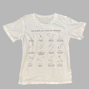Occasion Type Of Friends Zodiac Constellation Personality Traits Tee Small